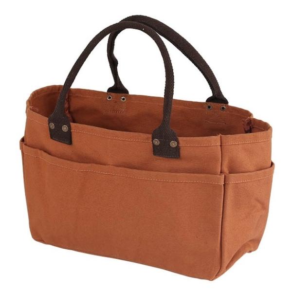 DALTON ダルトン 1マイル トートバッグ キャメル マチ付き コットンバッグ ミニトートバッグ 手提げかばん 高さが低いバッグ 男女兼用 メンズ レディース 鞄