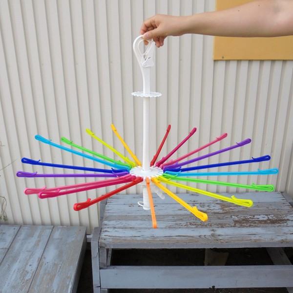 SUNNY RAINBOW パラソルハンガー 20アーム ハンガー カラフル 可愛い