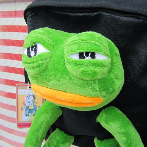 カエルのペペ ぬいぐるみ バックパック ブラック 黒色 Pepe The Frog カエルのpepe リュックサック 面白い レディース 長さ調整可能 中高生 大学生 ファッション Buyee Buyee Japanese Proxy Service Buy From Japan Bot Online