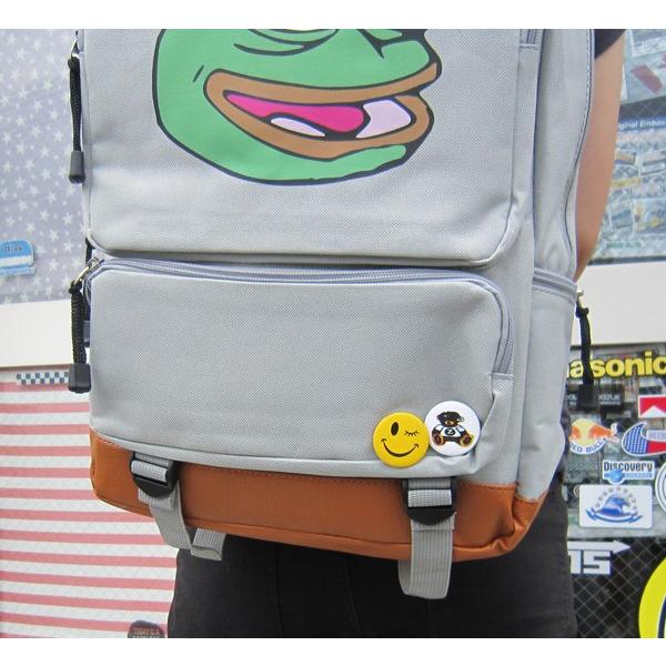 カエルのペペ バックパック 笑顔 グレー Pepe The Frog カエルのpepe リュックサック 面白い メンズ レディース ポケット多い 中高生 大学生 ファッション Buyee Buyee Japanischer Proxy Service Kaufen Sie Aus Japan