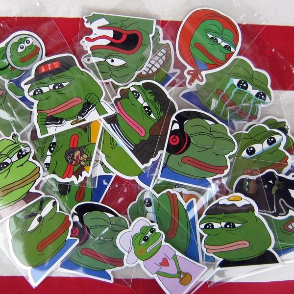 レターパックプラス対応 カエルのペペ ステッカー5枚セット Pepe The Frog カエルのpepe シール ダイカット メンズ レディース 中高生 大学生 Buyee Buyee Japanese Proxy Service Buy From Japan Bot Online