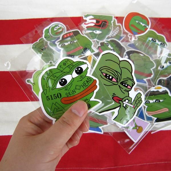 レターパックプラス対応 カエルのペペ ステッカー5枚セット Pepe The Frog カエルのpepe シール ダイカット メンズ レディース 中高生 大学生 Buyee Buyee Japanese Proxy Service Buy From Japan Bot Online