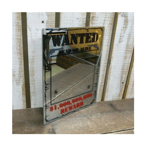 Wanted ウォンテッド 指名手配 パブミラー 壁掛け鏡 面白い鏡 壁掛け鏡 ウォールミラー インテリア雑貨 アメリカ雑貨 インテリア用品 面白グッズ 生活雑貨 Buyee Buyee Japanese Proxy Service Buy From Japan Bot Online
