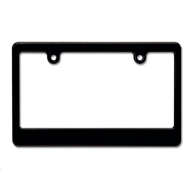 レターパックプラス対応 MOONEYES ムーンアイズ 126cc以上 バイク用 ナンバーフレーム 無地 ブラック 黒色 プレーン バイクアクセサリー 装着簡単 バイクアクセ