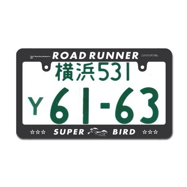 ロードランナー ナンバーフレーム Super Bird 国産車対応 日本車 車 ライセンスフレーム 外装 カーアクセサリー ドレスアップ アメリカ キャラクター オシャレ Buyee Buyee Japanese Proxy Service Buy From Japan Bot Online