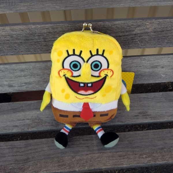 レターパックプラス対応 スポンジボブ ぬいぐるみ がま口 がまくち 財布 ポーチ 小物入れ アメリカキャラクター 可愛い 刺繍 Sb op アメリカン雑貨hermit ハーミット 通販 Yahoo ショッピング