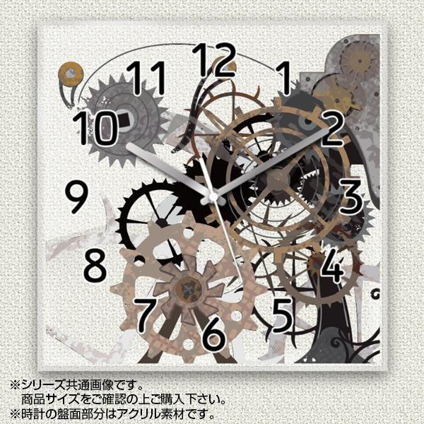 Myclo マイクロ 壁掛け時計 アクリル素材 クリア 四角 23cm 機械 歯車 Com705 キャンセル返品不可 エルモッサ 通販 Yahoo ショッピング