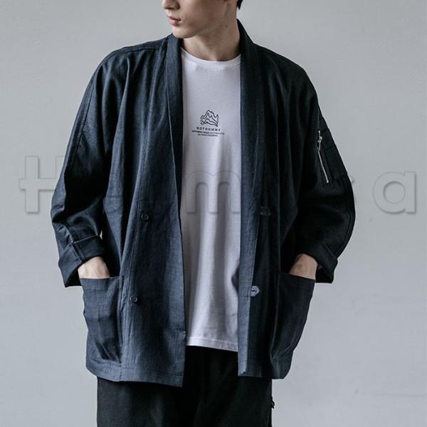 夏新作 羽織 アウター メンズ 綿麻 コート 和風 ゆったり 長袖 リネン ファッション 前開き 着物 浴衣 和服風 春夏秋 おしゃれ 送料無料 Buyee Buyee 日本の通販商品 オークションの代理入札 代理購入