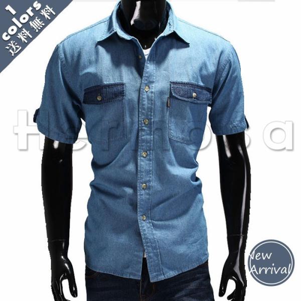 夏新作 デニムシャツ メンズ 半袖 カジュアルシャツ 大きいサイズ ファッション ゆったり 男性用 カッコイイ おしゃれ トップス 送料無料 Buyee Buyee Japanese Proxy Service Buy From Japan Bot Online