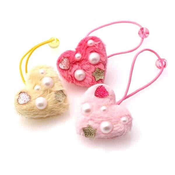 �w�A�S�� �ӂ�����n�[�g�̃w�A�|�j�[   �L���L���W���G���ƃp�[��  C25-13 ���̎q �q�ǂ� �L�b�Y ���킢���L�b�Y�|�j�[