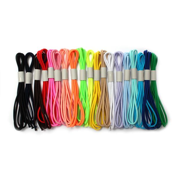 「注文キャンセル・返品対象外」※衛生品の為、配送時商品破損・不良以外の返品・交換はお受けできませんのでご了承くださいませ。ご理解の程よろしくお願い申し上げます。■幅約0.3cm・長さ:約100cm定番のロングカラーゴム使いたい分だけカットし...