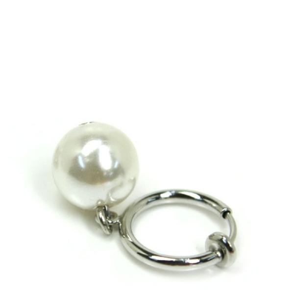 イヤリングパール9.8mm（片耳1個）Y69-31