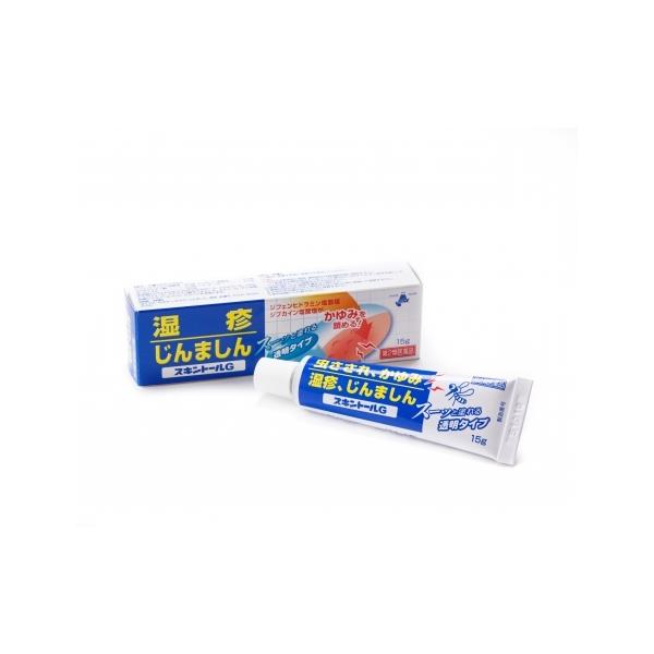 【第2類医薬品】虫刺され かゆみ止め スキントールＧ 15g  湿疹 じんましん しもやけ 皮膚炎 ただれ あせも かぶれ 雪の元本店
