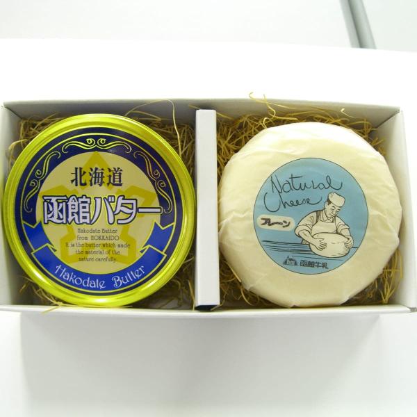 原材料：北海道産加塩バター、北海道産ナチュラルチーズアレルゲン表示：乳成分内容量：バター200ｇ、マリボープレーンチーズ300ｇ賞味期限：製造からバター6ヶ月、チーズ90日保存方法：要冷蔵（10℃以下）製造者名：株式会社 函館酪農公社製造者...