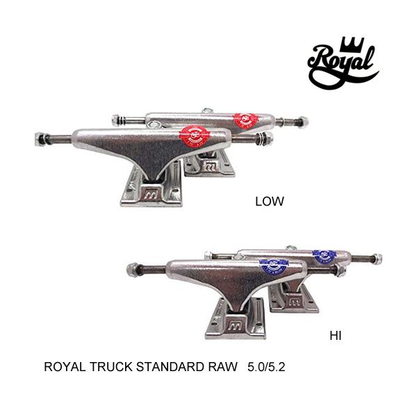 ROYAL ロイヤル TRUCK STANDARD RAW LO/HI 5.0/5.2 SKATEBOARD ROYAL ロイヤル TRUCK STANDARD RAW LO/HI 5.0/5.2 SKATEBOARD