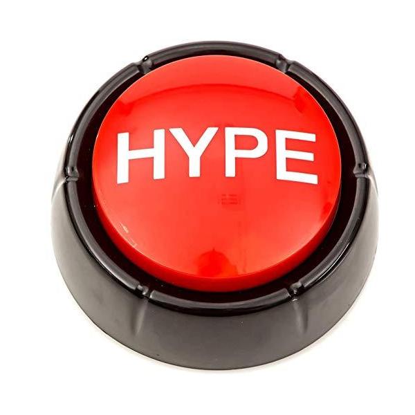 【並行輸入品】Get Hyped Button Hip Hop Air Horn Sound Effect Button ハイプボタン ヒップホップエアホーン
