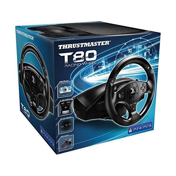 スラストマスター Thrustmaster T80 RS PS4/PS3 Officially Licensed Racing Wheel  :YS0000028737180252:HexFrogs 通販 