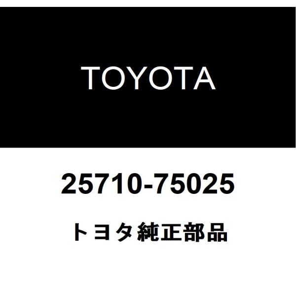 エアスイッチングバルブASSY 25710-75025 25710-75025 (25710)VALVE ASSY， AIR 1個 トヨタ 【通販
