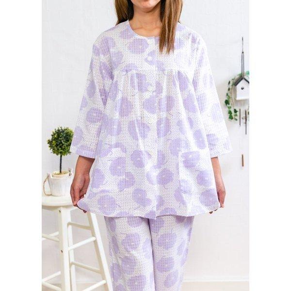 パジャマ レディース 日本製 肌に優しい綿100 夏 長袖 前開き 涼しい生地を使用 初夏 夏向き ナイトウェア 入院準備 母の日 敬老の日ギフト Llサイズあり Buyee Buyee Jasa Perwakilan Pembelian Barang Online Di Jepang