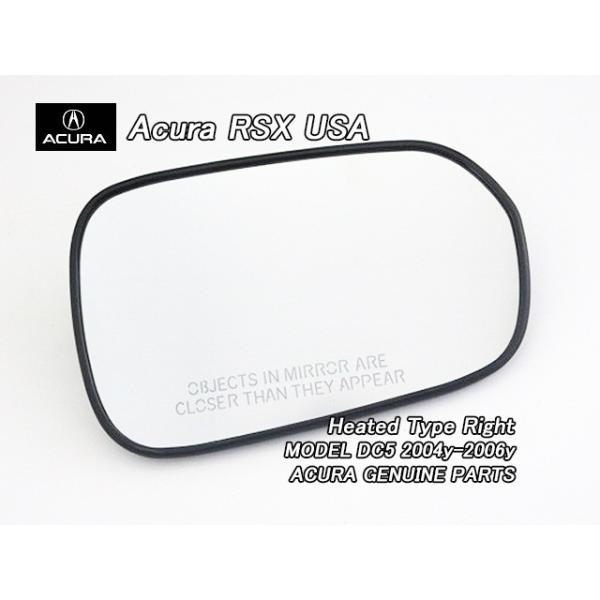 インテグラDC5【ACURA】アキュラRSX純正USドアミラーガラス右側