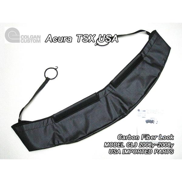 アコードCL7CL9後期【ACURA】アキュラTSX社外ノーズブラUSハーフCarbon