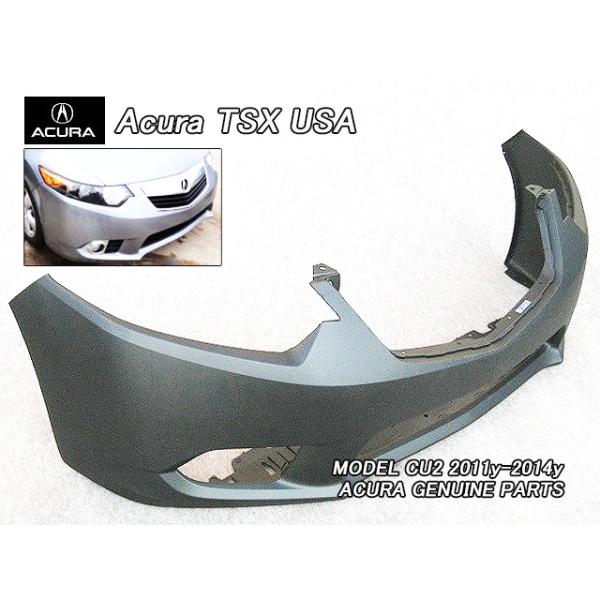 アコードCU1CU2後期【ACURA】アキュラTSXセダン純正フロントUSバンパー