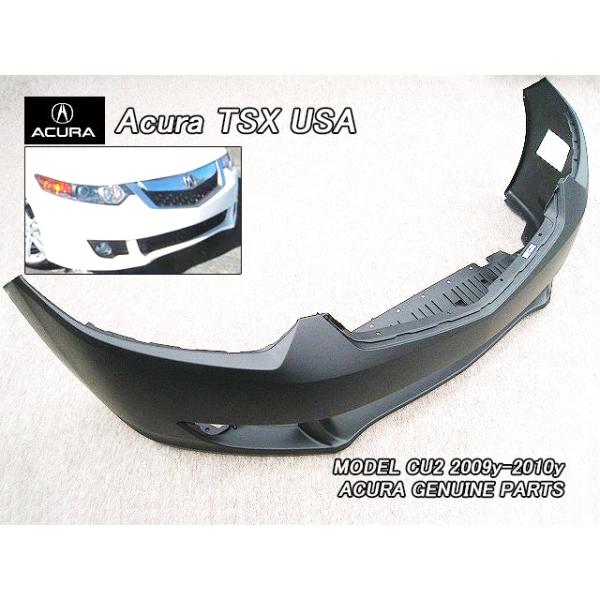 アコードCU2前期【ACURA】アキュラTSXセダン純正フロントUSバンパー