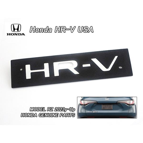 ZR-V【HONDA】RZ系ホンダHR-V純正USエンブレム-リアHRV文字/USDM北米 