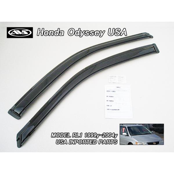 ラグレイトRL1【HONDA】ホンダODYSSEY社外USドアバイザー左右スモーク