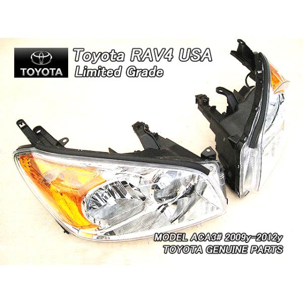 30系ラヴ4後期/TOYOTA/トヨタRAV4純正USヘッドライト左右 30系ラヴ4後期/TOYOTA/トヨタRAV4純正USヘッドライト左右