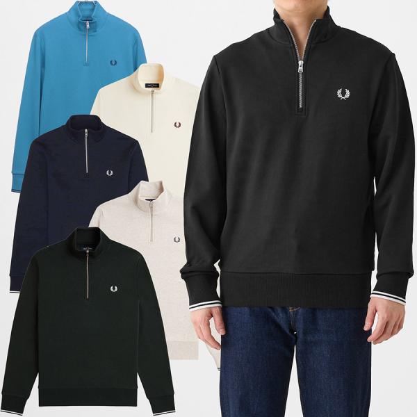 FRED PERRY（フレッドペリー） スウェット ハーフジップスウェット