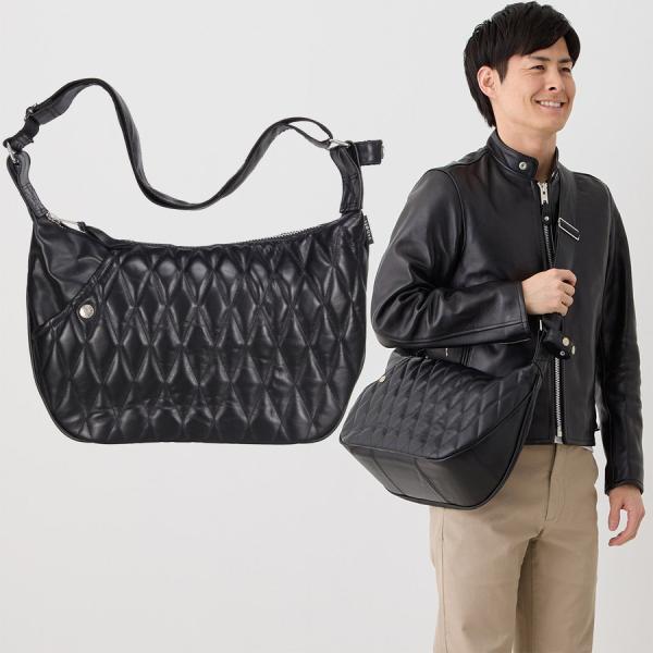 【ruru】【美品】ショット パデッド バナナバッグ Schott N.Y.C（ショット） パデッド バナナバッグ Padded Banana Bag