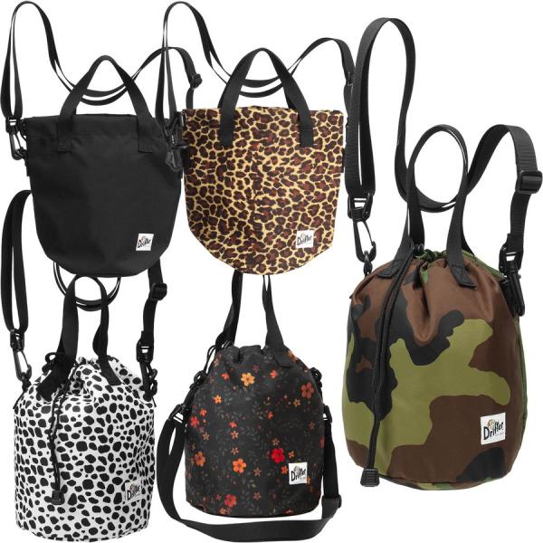 ドリフター ショルダーバッグ ドローストリングポーチ DrawString Pouch ナイロン DFV1200 Drifter レディース バッグ ポーチ