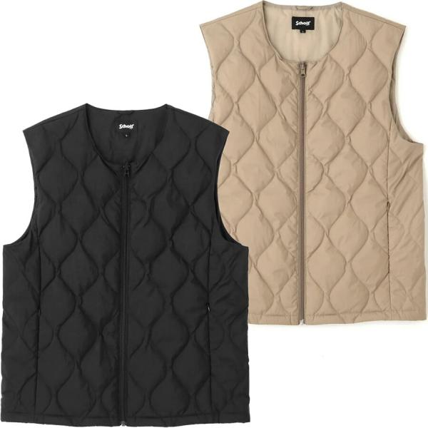 ショット タイオン インナーダウンベスト 7825253002 Schott ×Taion Inner Down Vest コラボ インナー ダウン ベスト ジレ
