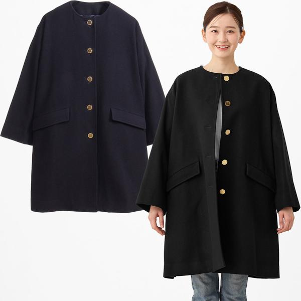 美品　トラディショナルウェザーウェア　ゆったりウールコート Traditional Weatherwear（トラディショナル ウェザーウェア） 本日