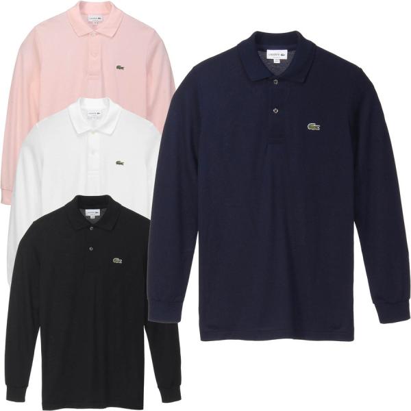 ラコステ ポロシャツ 長袖 Lacoste L1312MJ-99 鹿の子 メンズ レディース ユニセックス