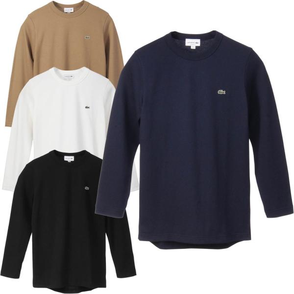 ラコステ Tシャツ Lacoste TH7019-99 T Shirts クルーネック 長袖 メンズ レディース ユニセックス