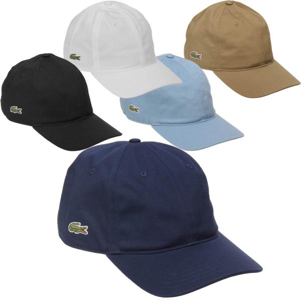 ラコステ 帽子 キャップ Lacoste RK7384 99 Cap コットン ツイル ロゴ メンズ レディース ユニセックス