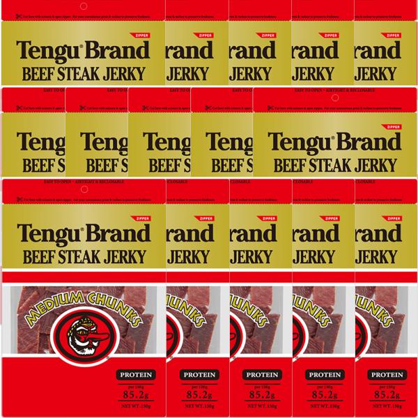 テングビーフジャーキーミディアムチャンク １６０ｇ １５袋セット レギュラー 送料無料 おつまみ 天狗 Buyee Buyee บร การต วกลางจากญ ป น ซ อจากประเทศญ ป น
