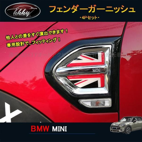BMW ミニ MINI クロスオーバー アクセサリー カスタム パーツ フェンダーガーニッシュ MN039