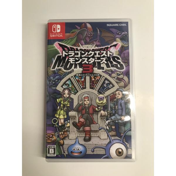 Ｓｗｉｔｃｈ    　 ３　ドラゴンクエストモンスターズ　魔族の王子とエルフの旅　中古