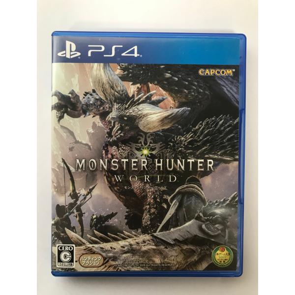 PS4　モンスターハンター：ワールド　中古
