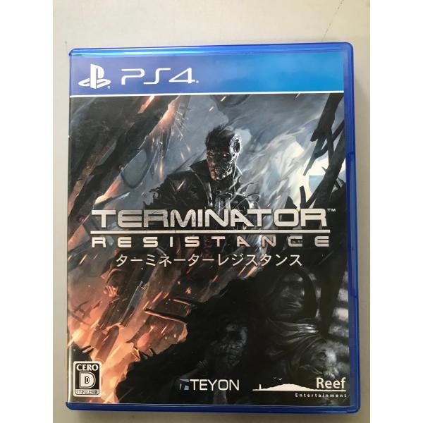 PS4　ＴＥＲＭＩＮＡＴＯＲ：　ＲＥＳＩＳＴＡＮＣＥ　中古