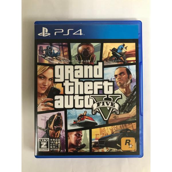 PS4　５　Ｇｒａｎｄ　Ｔｈｅｆｔ　Ａｕｔｏ　中古