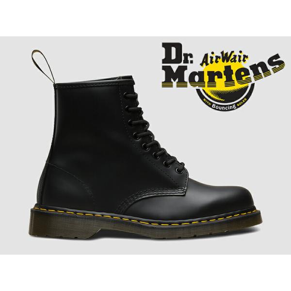 Dr.Martens（ドクターマーチン） 8ホール 1460 ブラック/イエロー
