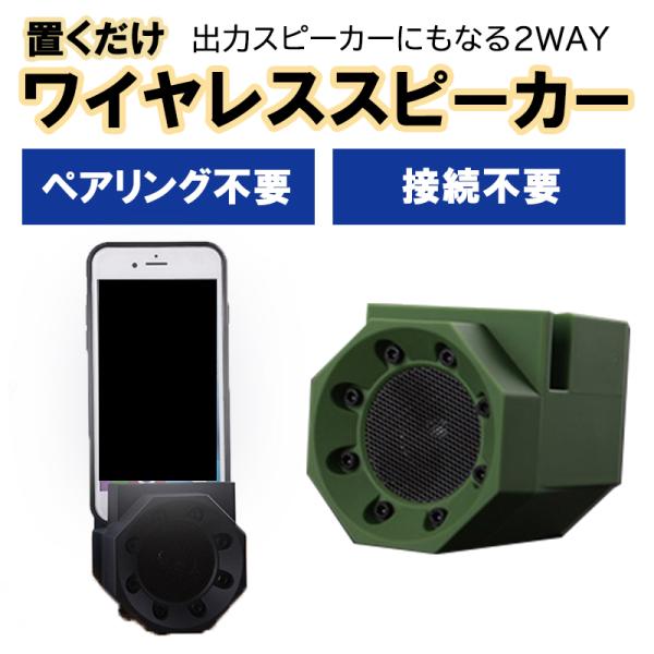 スマホスタンド付置くだけスピーカー新品未使用品 楽天市場】置くだけ スピーカー スマホ スタンド スマートフォン