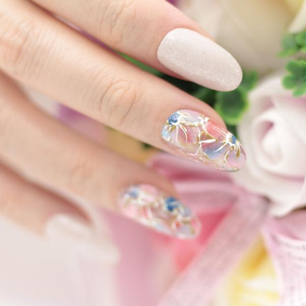 ネイルチップ 1デザインフラワー La サンド Ic 617 Bibs Com Ua