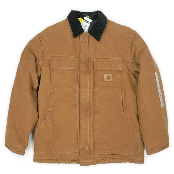 Carhartt トラディショナルジャケット USA製 レッド 希少カラー デッドストック 未使用 カーハート Carhartt トラディショナルコート