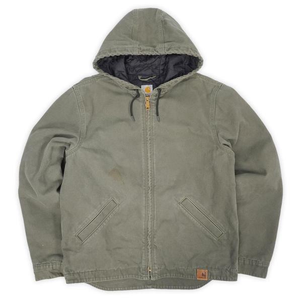 カーハート Carhartt 00s ダックフーディージャケット USA シエラ