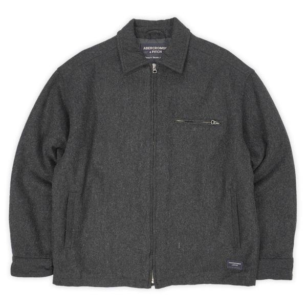 90s ABERCROMBIE & FITCH ウールスポーツジャケット OLD オールド